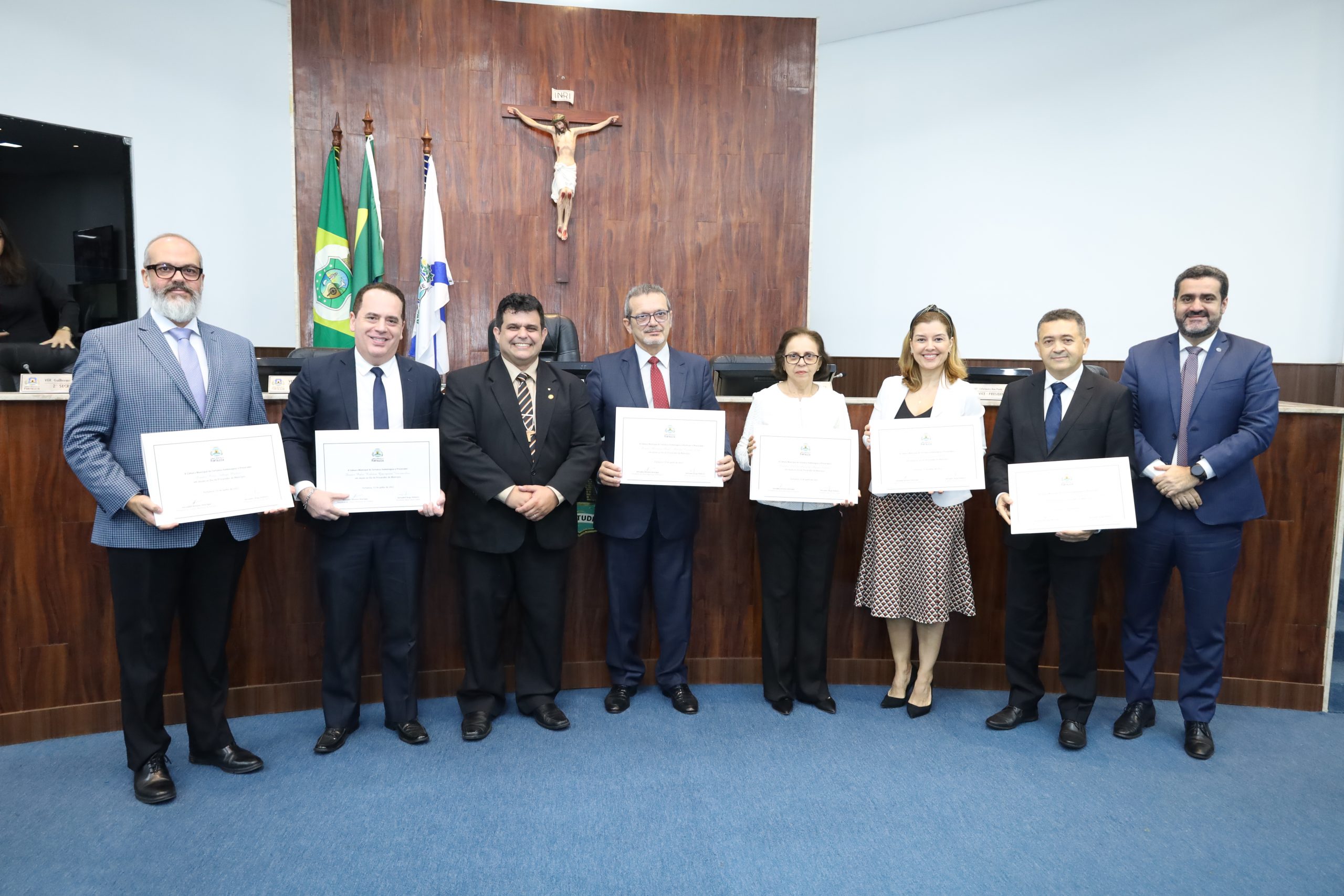 Sessão solene reúne procuradores municipais na Câmara de Fortaleza